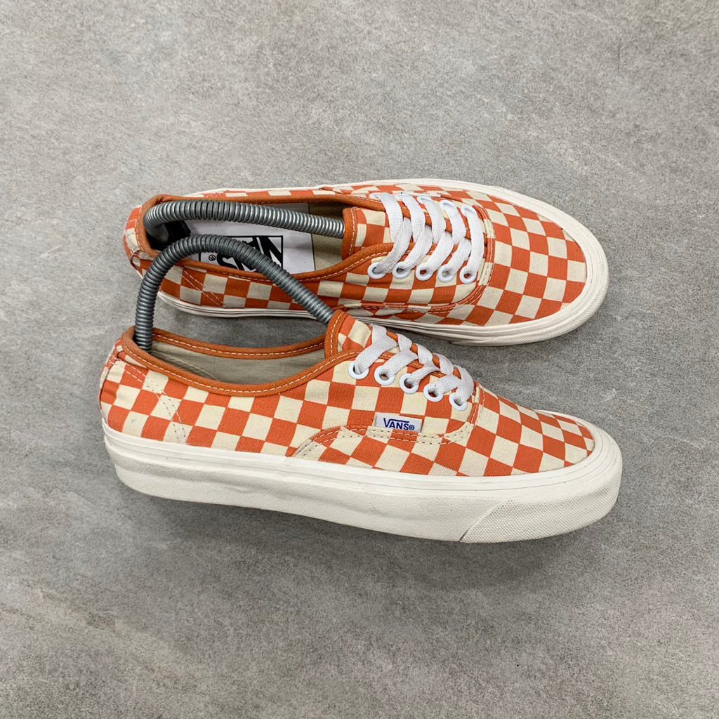 Vans Authentic Checkerboard Anaheim Orange