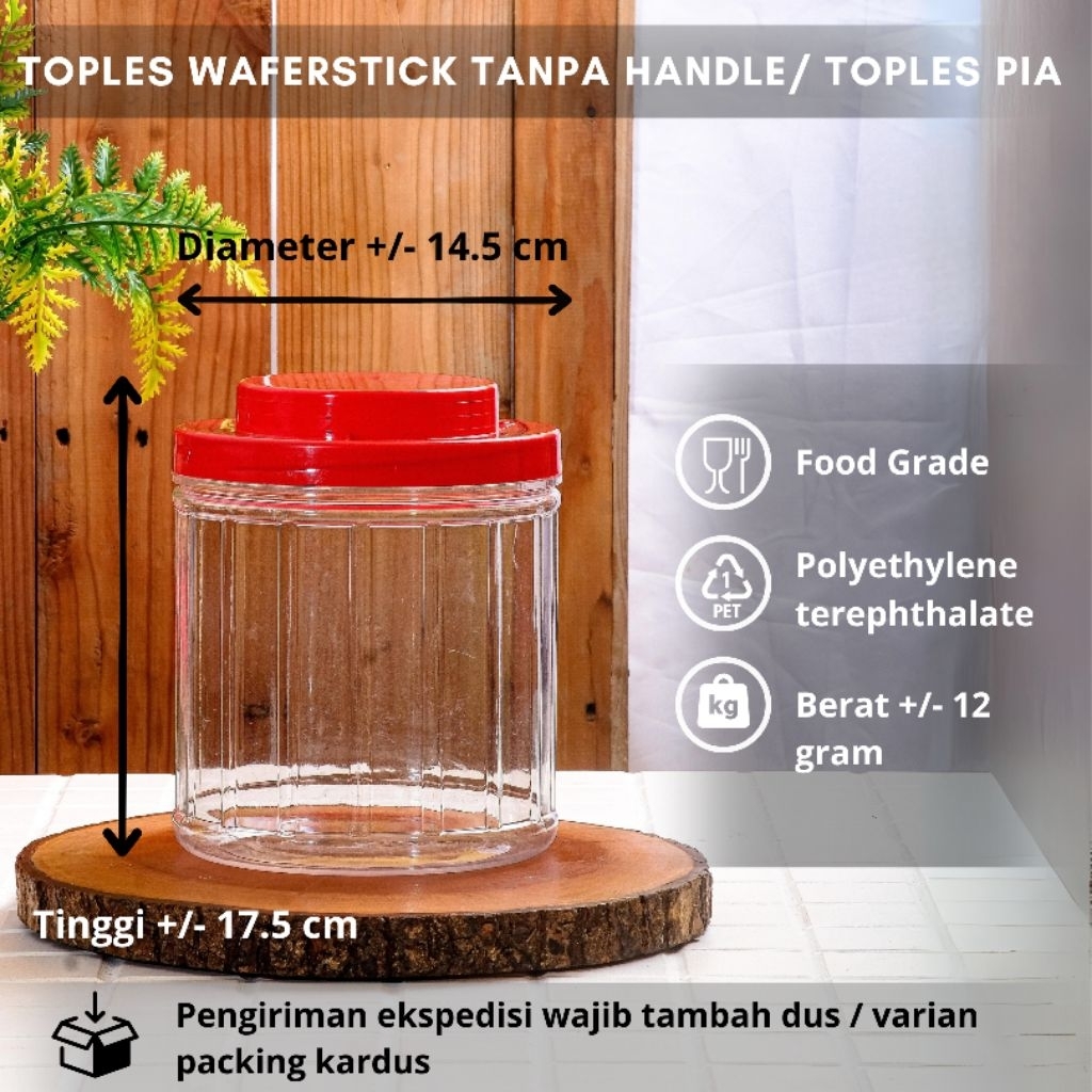 INSTANT SAMEDAY TOPLES MULUT BESAR PET / TOPLES WAFERSTICK / TOPLES PIA KERING / TOPLES SERBAGUNA PE