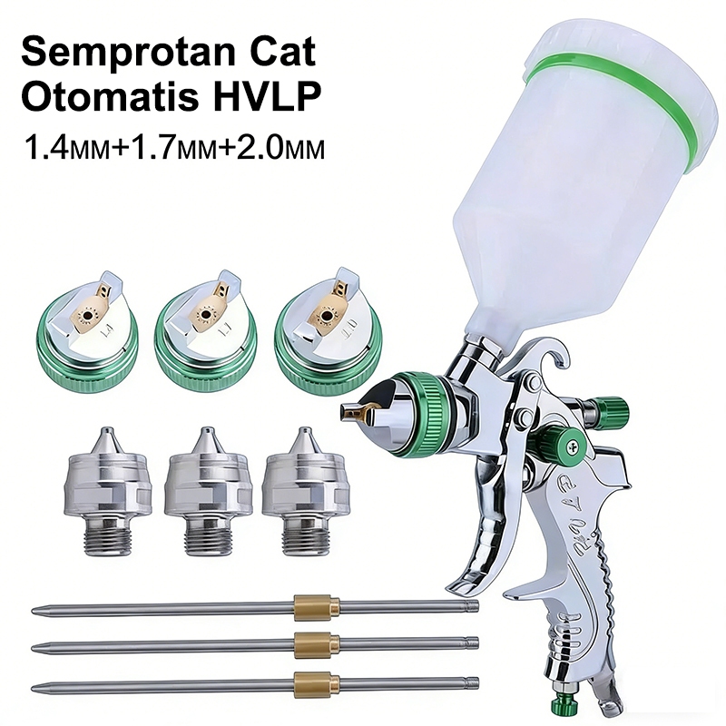 Spray Gun Alat Semprot Cat Angin 600ml Cat Semprot Angin Cat Minyak Mobil Motor