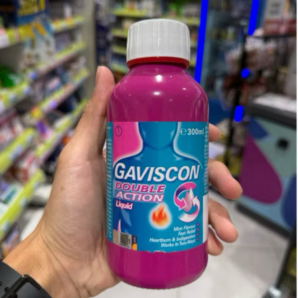 READY Gaviscon Double Action 300ml / gaviscon doubleaction 5 sachet x 10ml