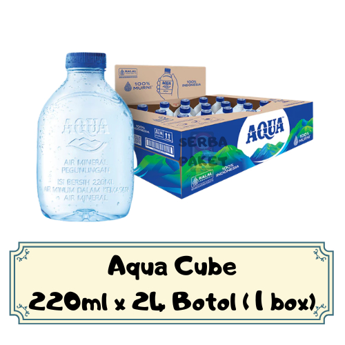 Aqua Botol Mini 220ml Limited Edition
