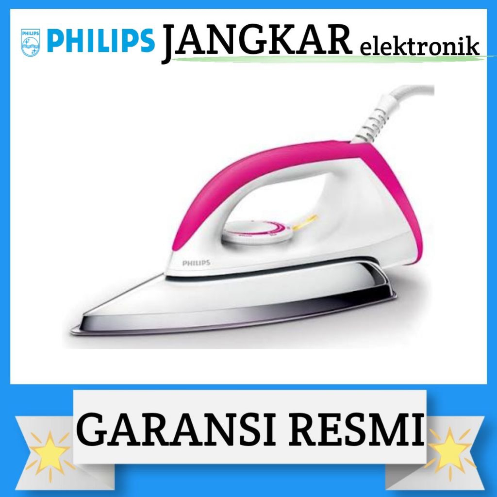 SETRIKA PHILIPS ANTI LENGKET HD-1173/PHILIPS SETRIKA ANTI LENGKET HD-1173 GARANSI RESMI