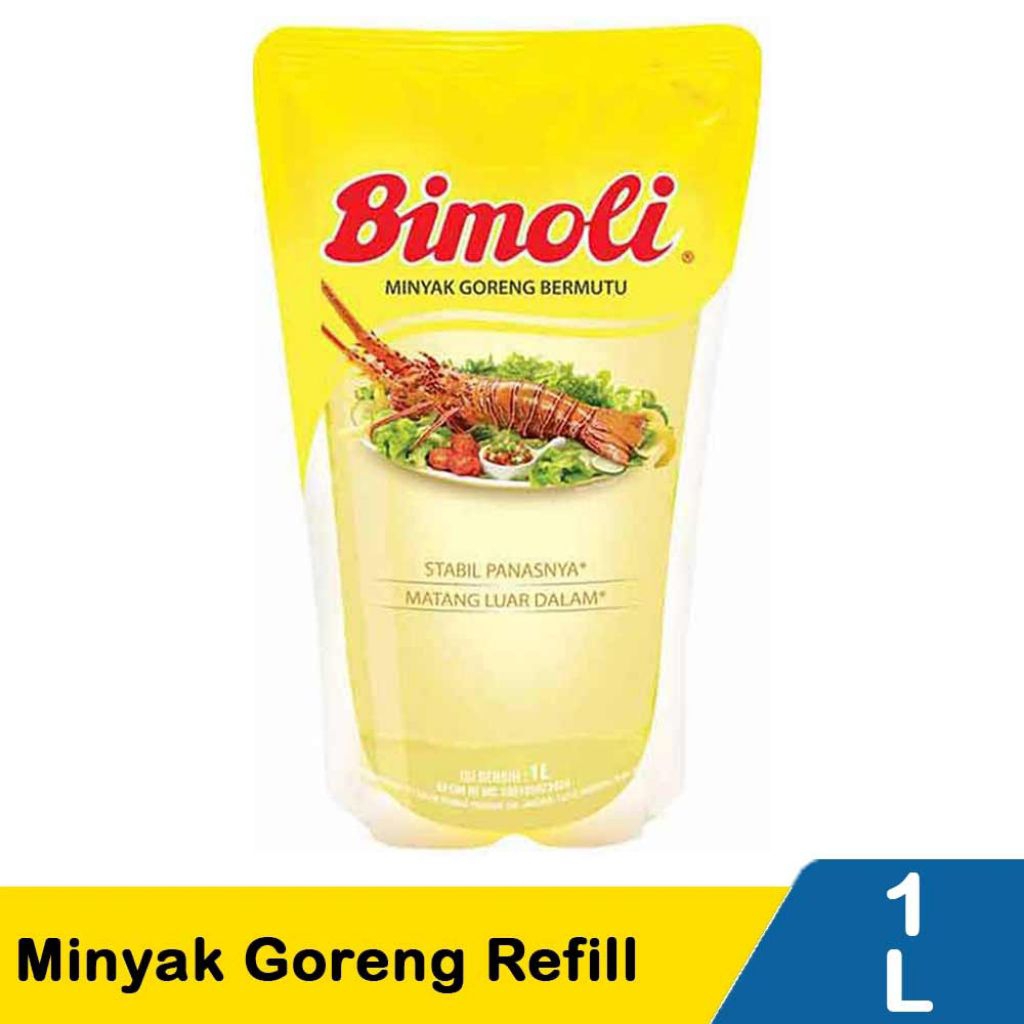 Bimoli minyak goreng 1liter 1pcs/ minyak goreng bimoli 1 liter