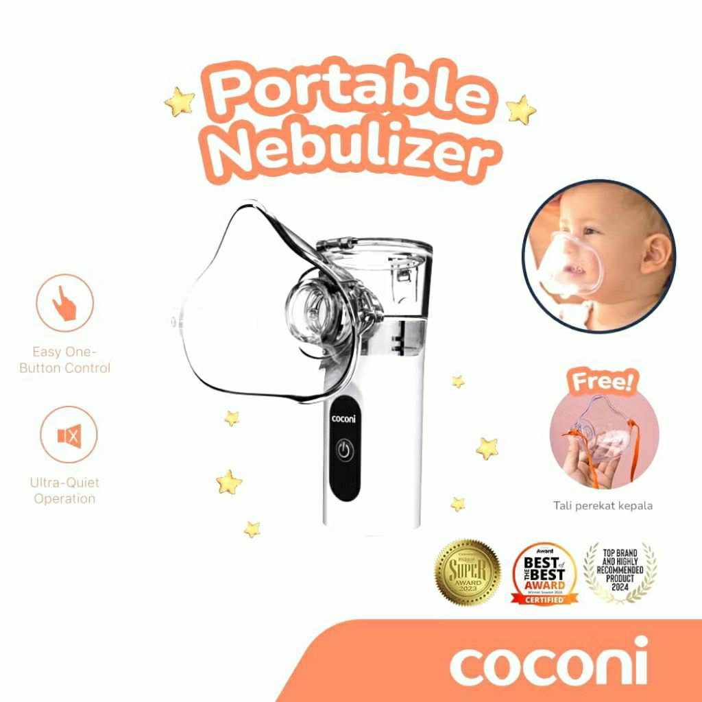 Coconi Portable Nebulizer/Omron Nebulizer NE-C28 / Nebulizer Omron / Omron / Nebulizer