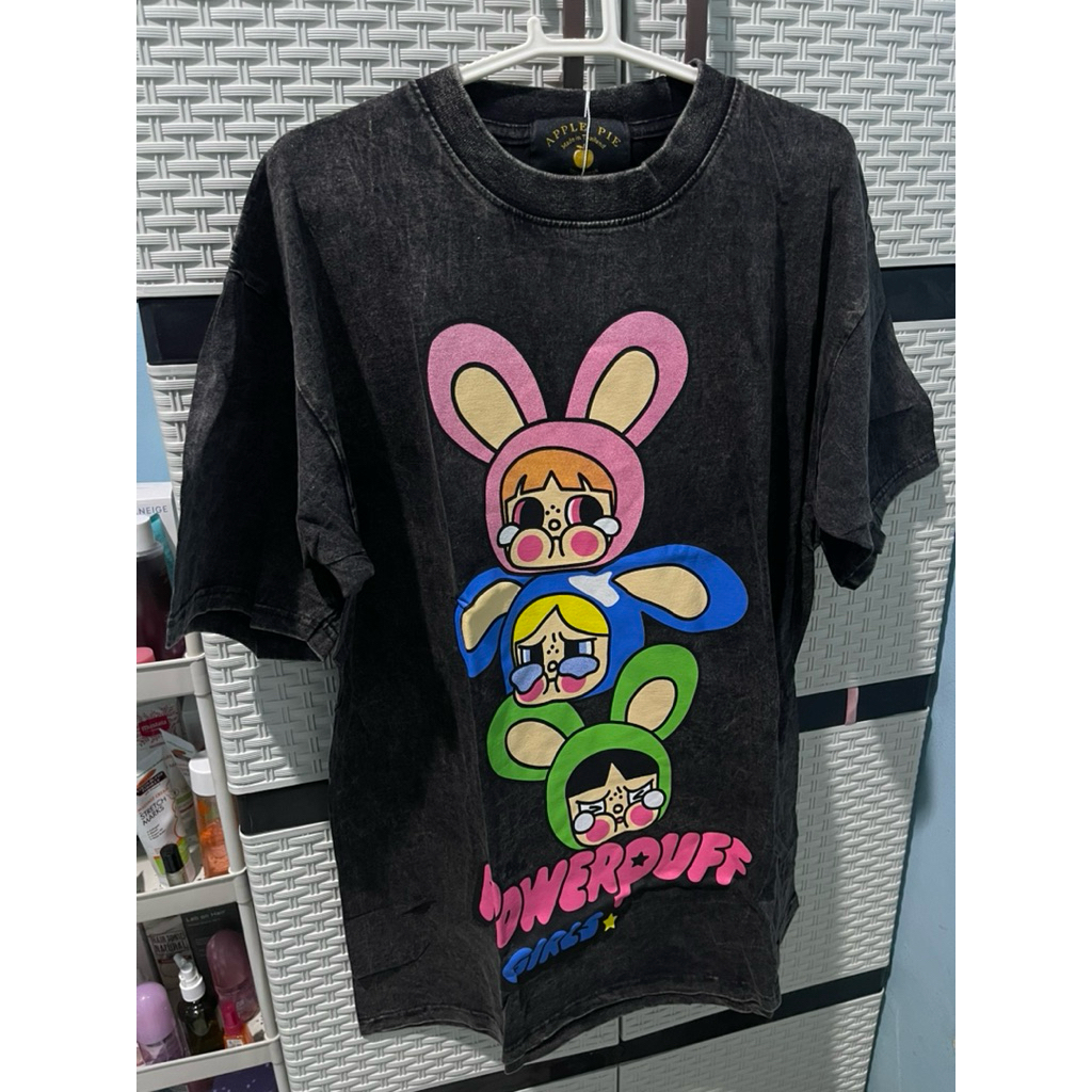 kaos oversize crybaby/powerpuff