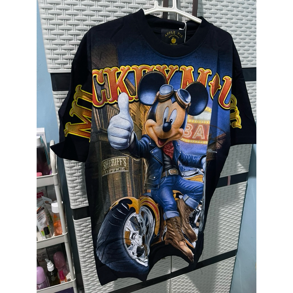 kaos oversize micky mouse