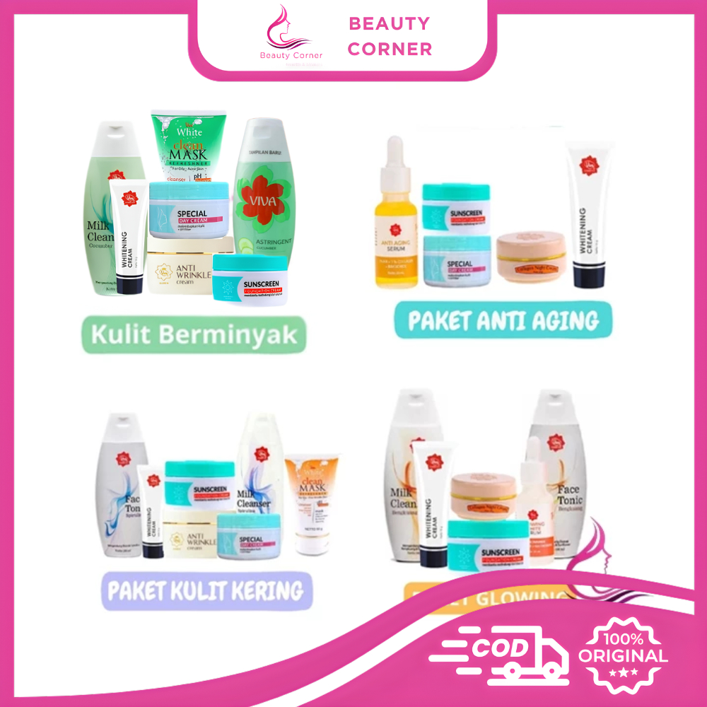 Viva Paket Skincare Series - Paket Lengkap
