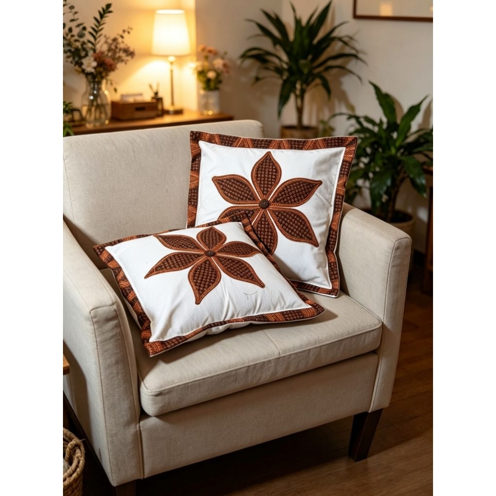 Sarung bantal kursi 50x50 cm
