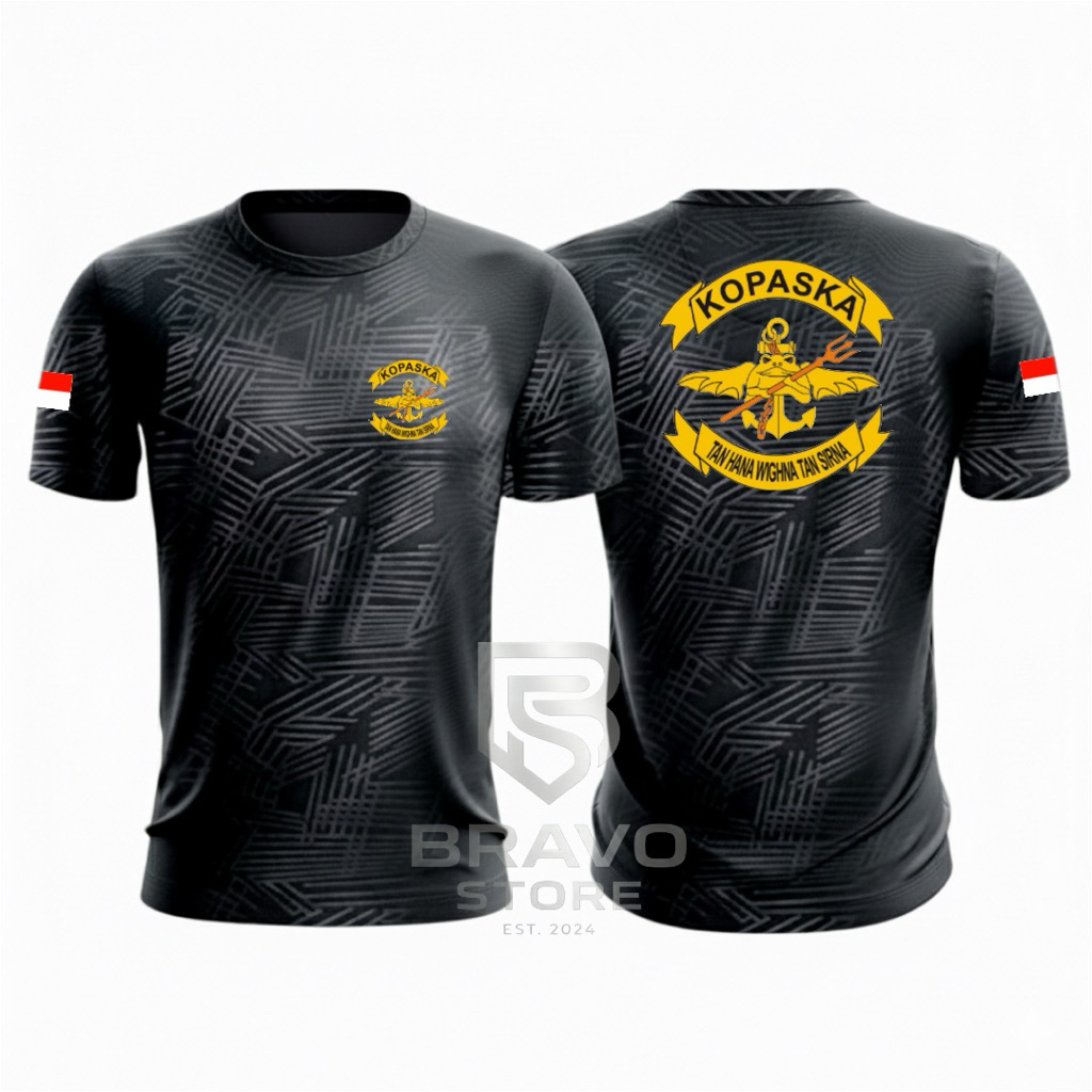 kaos Kopaska/ baju kaos Kopaska / kaos DRYFIT tebal Kopaska/ kaos Kopaska premium bisa cod