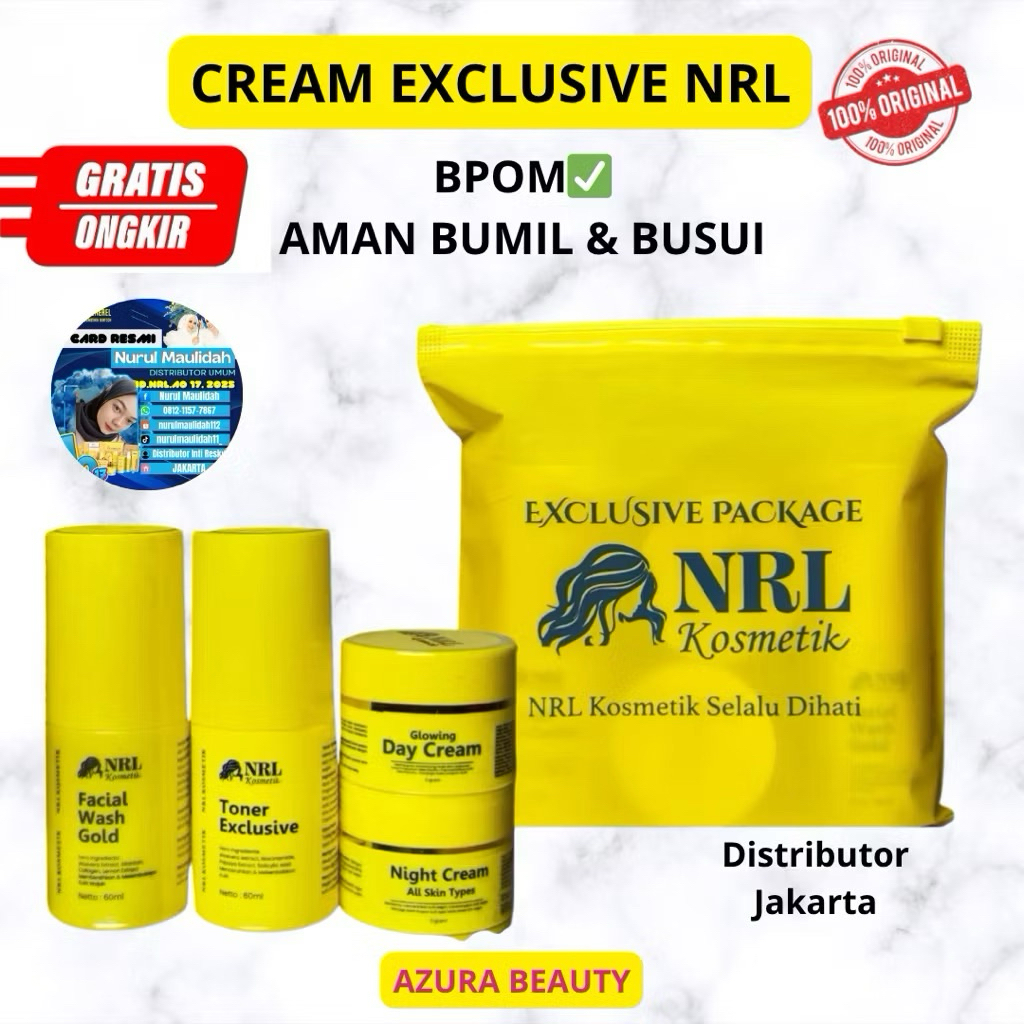 CREAM NRL EXCLUSIVE BPOM NRL ORI EXCLUSIVE BPOM