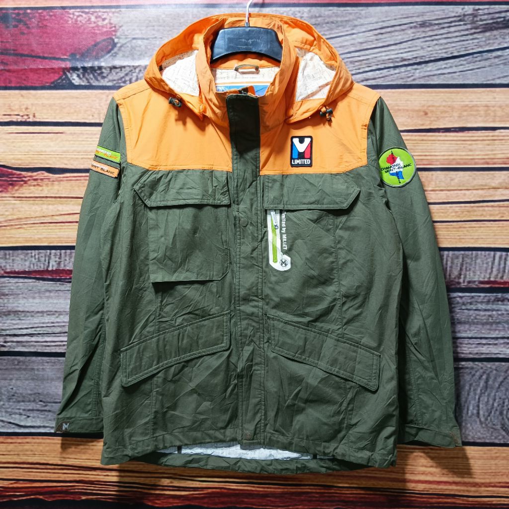 jaket outdoor LIMITED by MILLET gorpcore size L casual bagus ORIGINAL