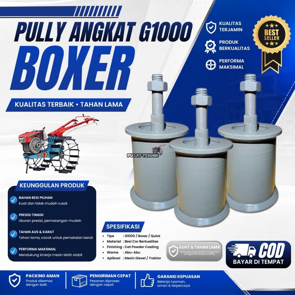 Termurah Dan Berkualitas Puliey Angkat Traktor Kubota G1000/Puli Tensioner Traktor Kubota G1000/Boxe