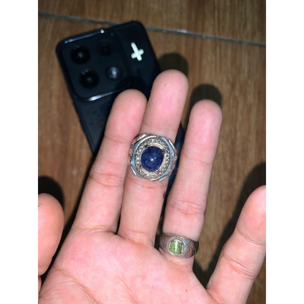 Batu Akik Blue Safir