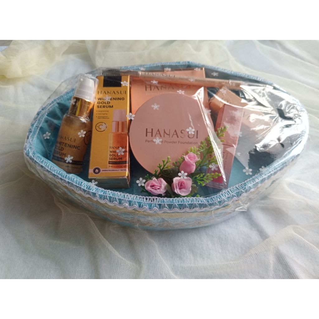 Hanasui makeup perawatan wajah kado hadiah ulang tahun anniversary seserahan hantaran pernikahan