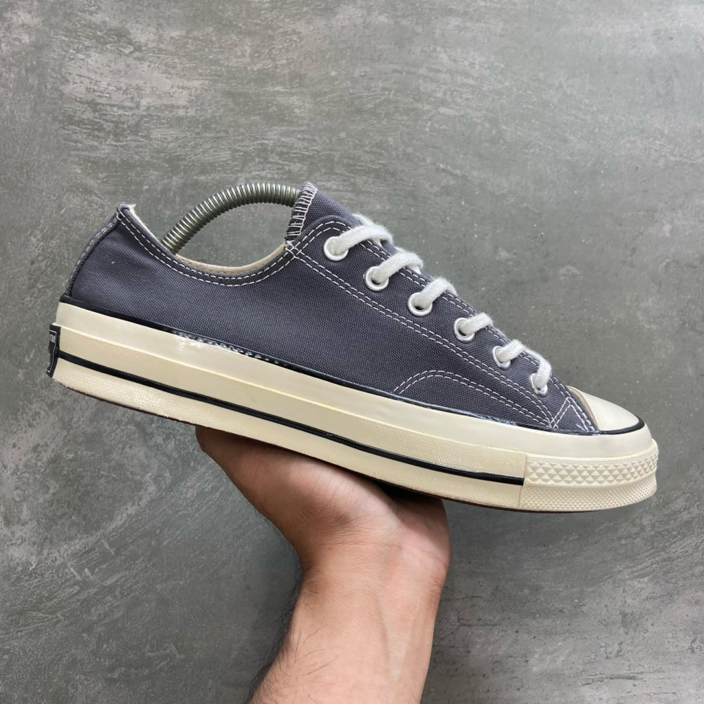 [Size 41.5] Converse Chuck Taylor All Star 70S Low ‘Iron Grey’ (A01451C) Second Original Kondisi Mul