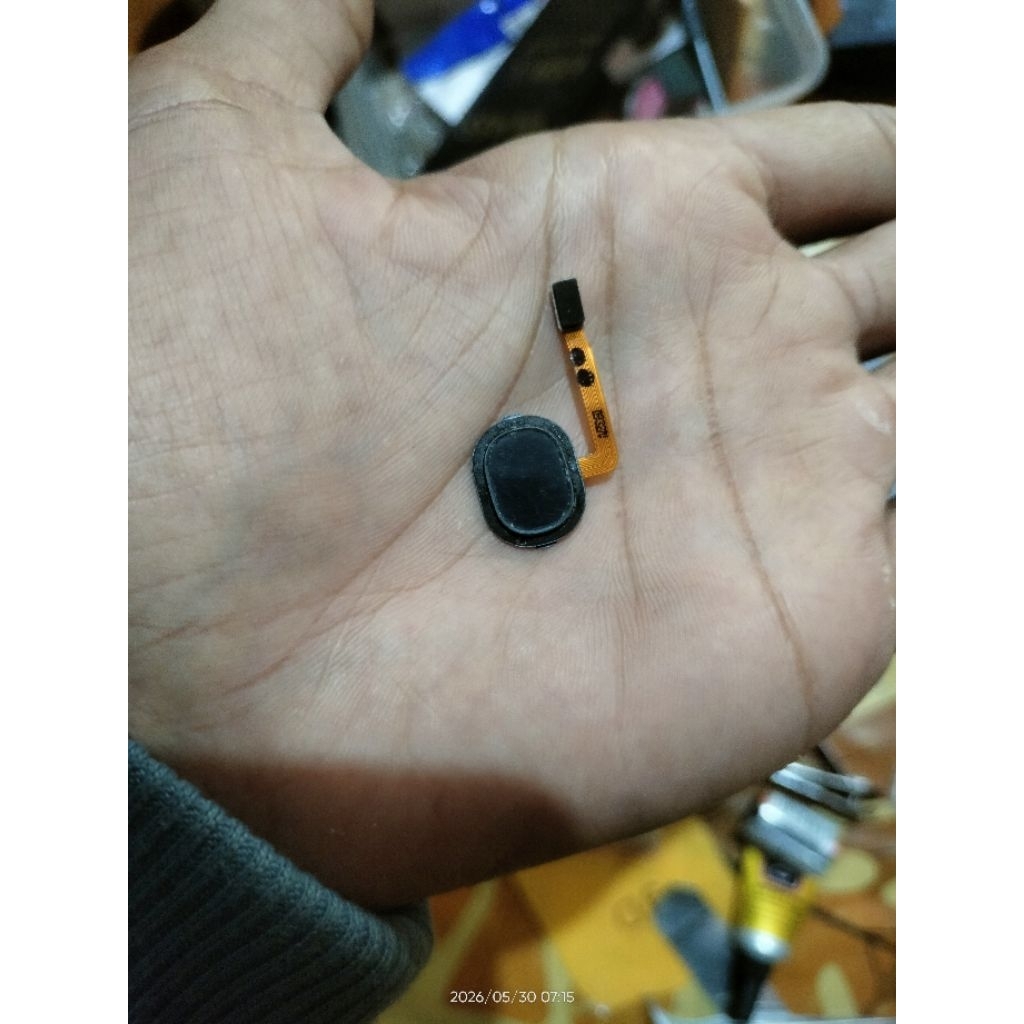 sidik jari ori copotan samsung a30 hitam