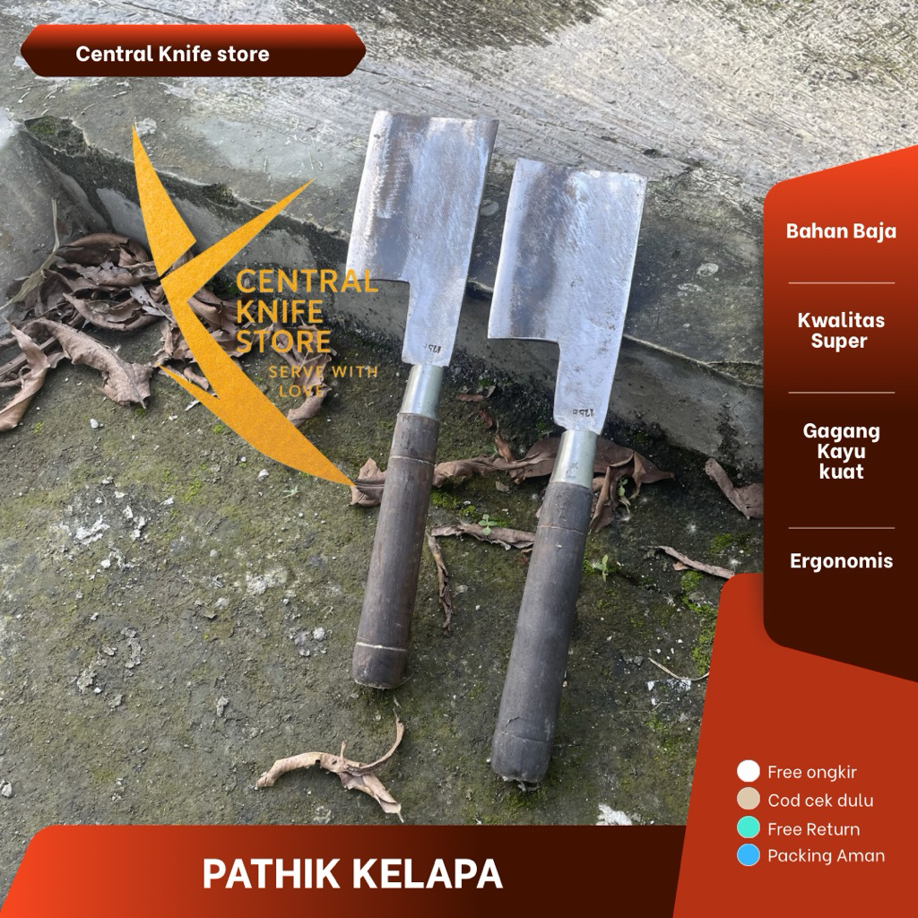 PATHIK KELAPA BAHAN BESI BAJA PER