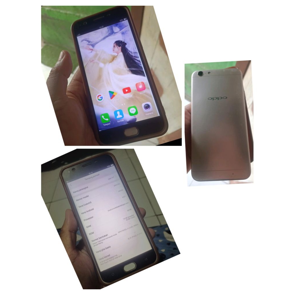 hp second oppo A57 versi lama