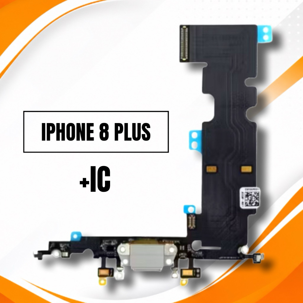 FLEXIBEL CAS/KONEKTOR CAS IPHONE 8 PLUS +IC