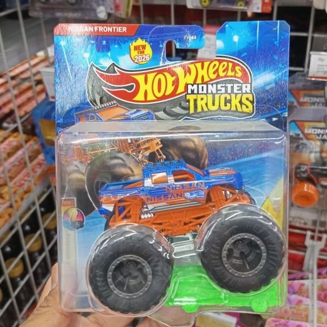 DIECAST MONSTER TRUCK HOTWEELS Nissan Fronter