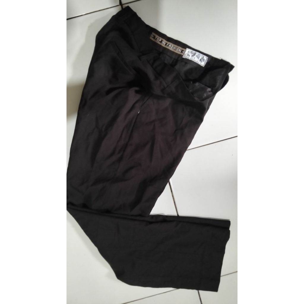 Celana PDH Hitam jatah Akpol second original bagus