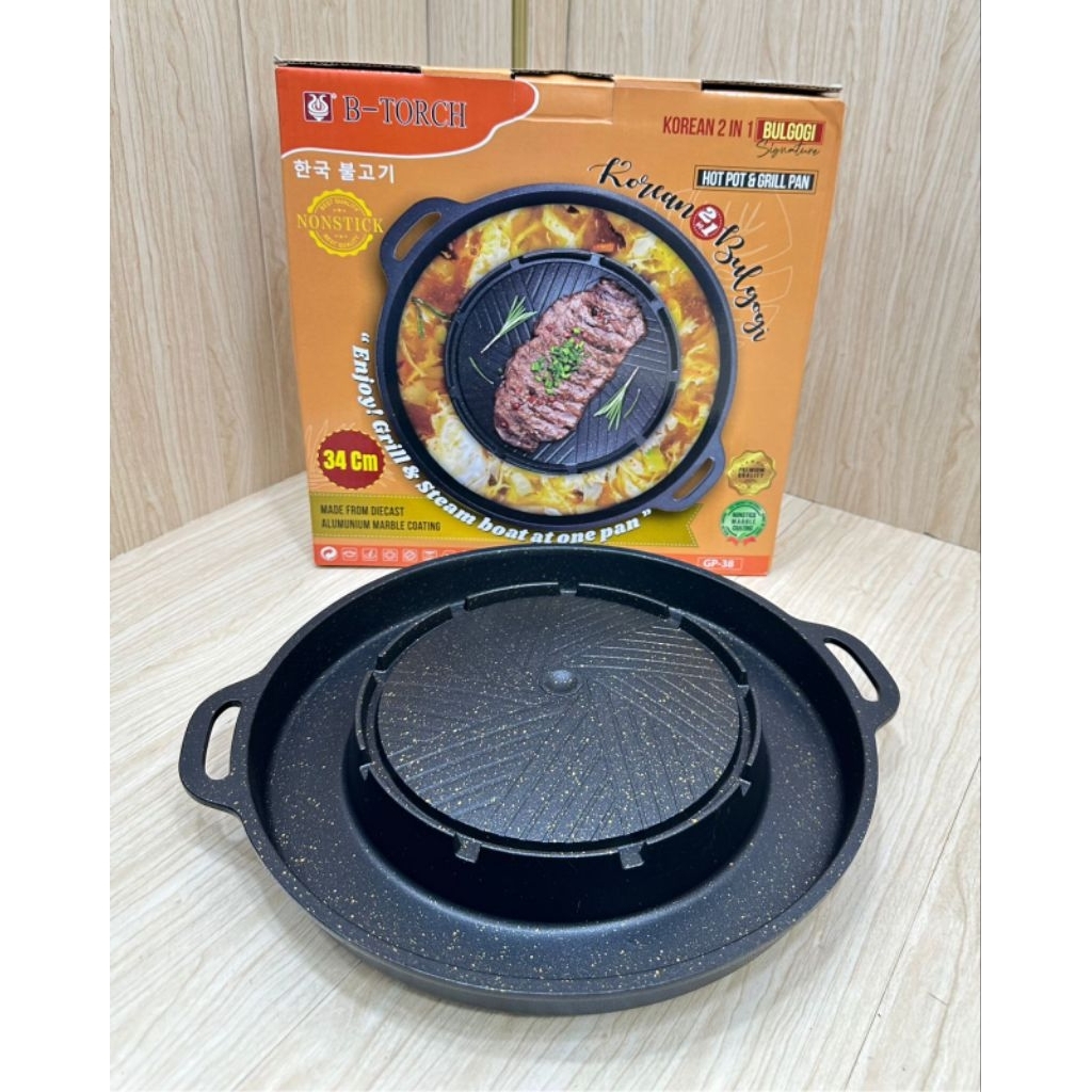 GRILL PAN 2 IN 1 BULGOGI