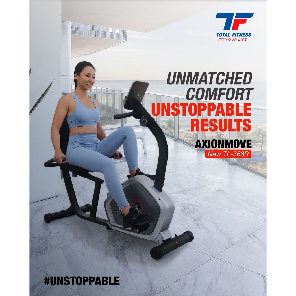 Sepeda Statis Terapi Lansia Recumbent Bike TL-368R