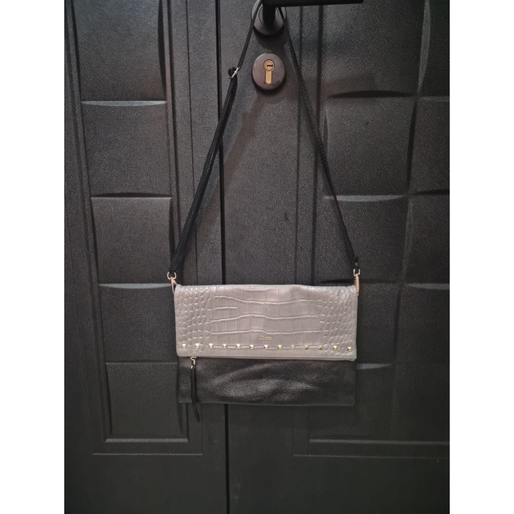 Tas kulit 2 warna Elegance