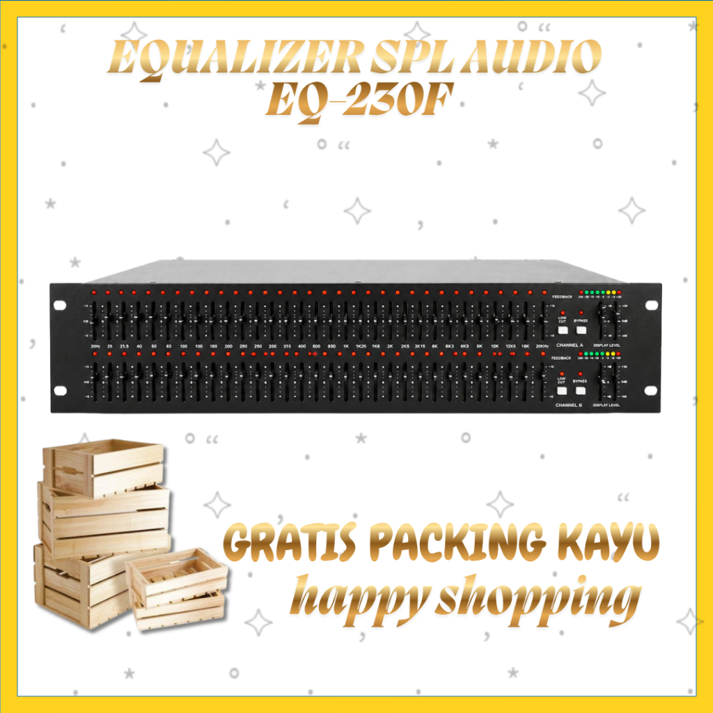EQUALIZER SPL AUDIO EQ-230F