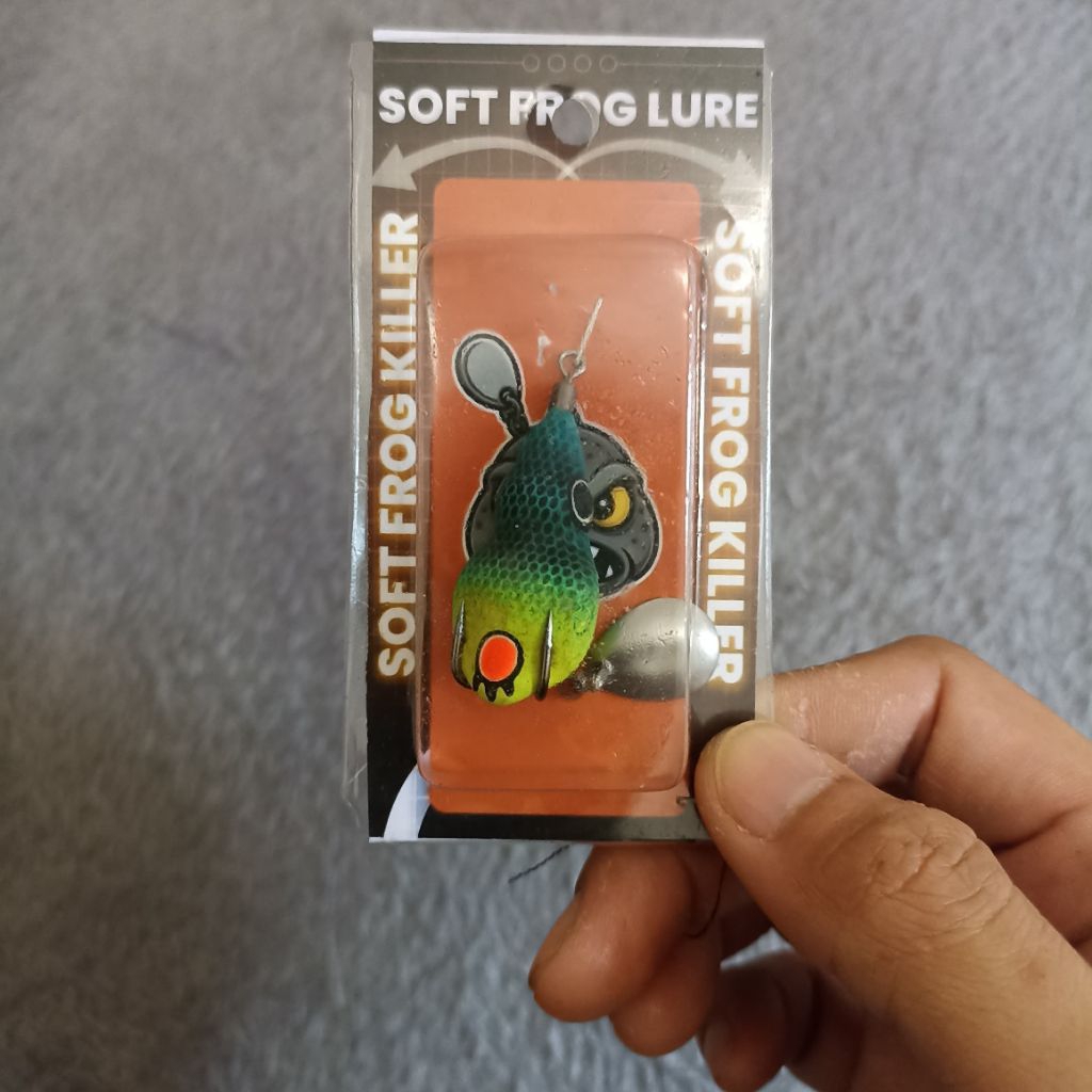 ANEKA SOFT FROG UMPAN PANCING CASTING IKQN TOMAN DAN IKAN GABUS