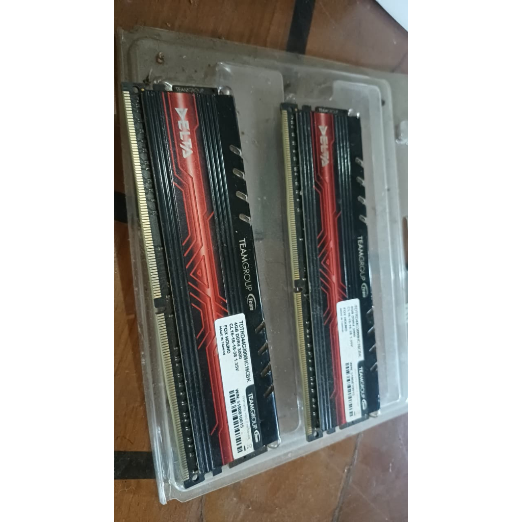 Ram team 8GB 2x4 3000Mhz cl 16 DDR4