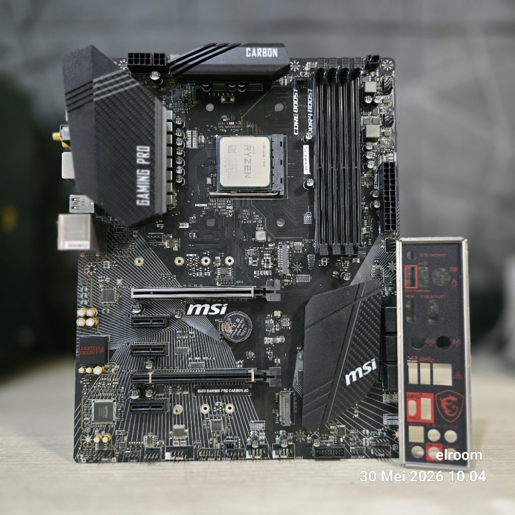 MOTHERBOARD B450M B450 AMD AM4 & PROCESSOR AMD RYZEN 5 3600 / RYZEN 5 3600X AMD RYZEN 5 DDR4