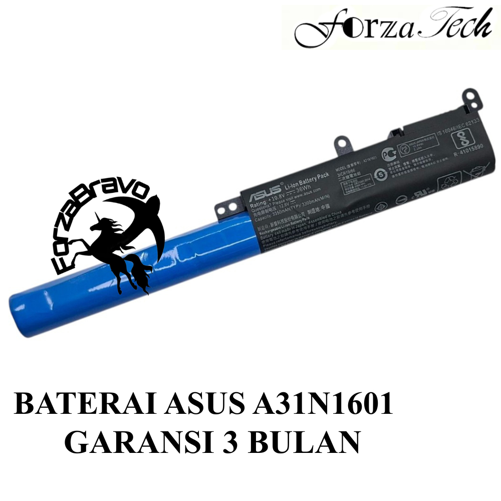 Baterai Baterry Batre Laptop Asus X541 X541U X541SA X541SC X541 X541S X541UA X541UV A31N1601 ORI Ber