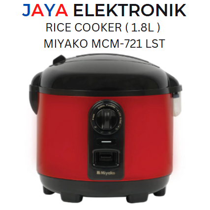 Rice Cooker SINGKAWANG MIYAKO MCM 721 LST - 1.8 L