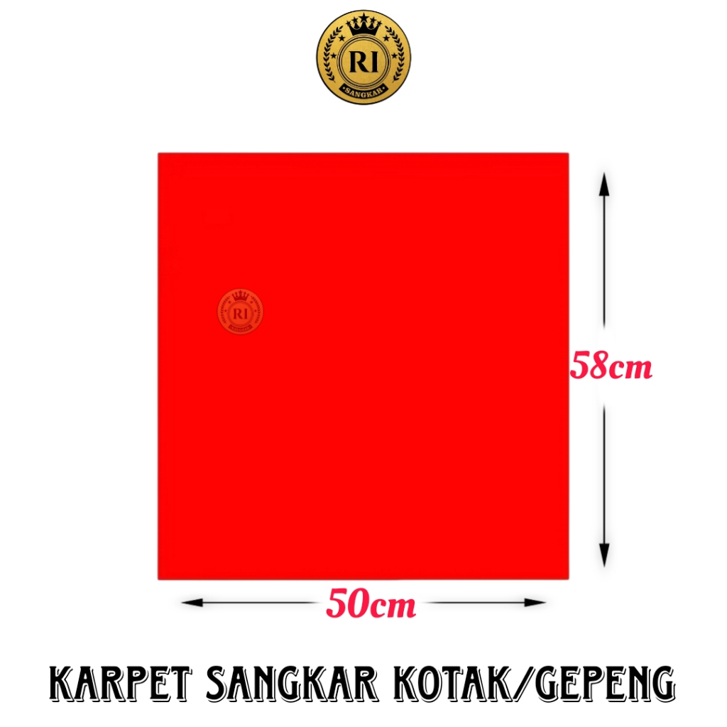 Karpet Sangkar Kotak & Gepeng