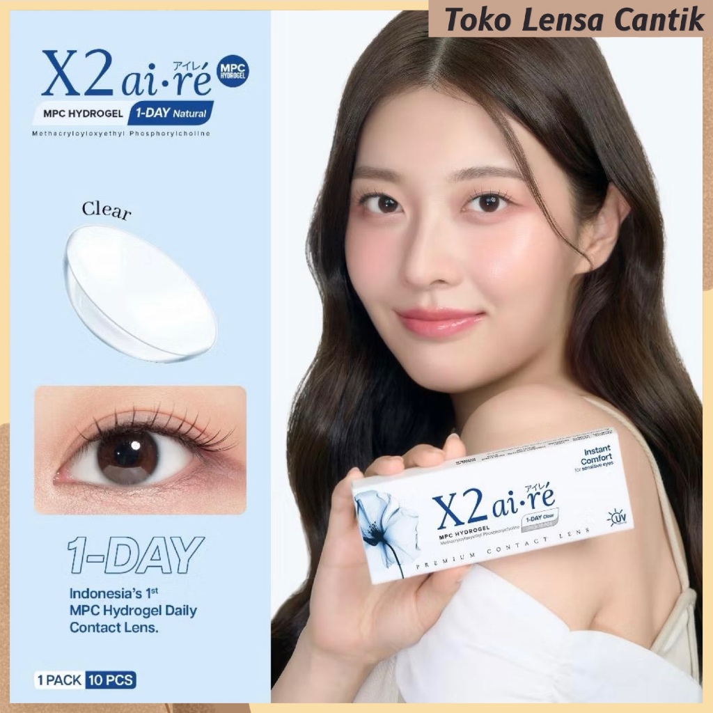 SOFTLENS AIRE 1 DAY CLEAR & COLOR 14,2 MM G.DIA 12,8M / SOFLEN / SOPLEN / SOFLENS / SOFTLEN / SOFTLE