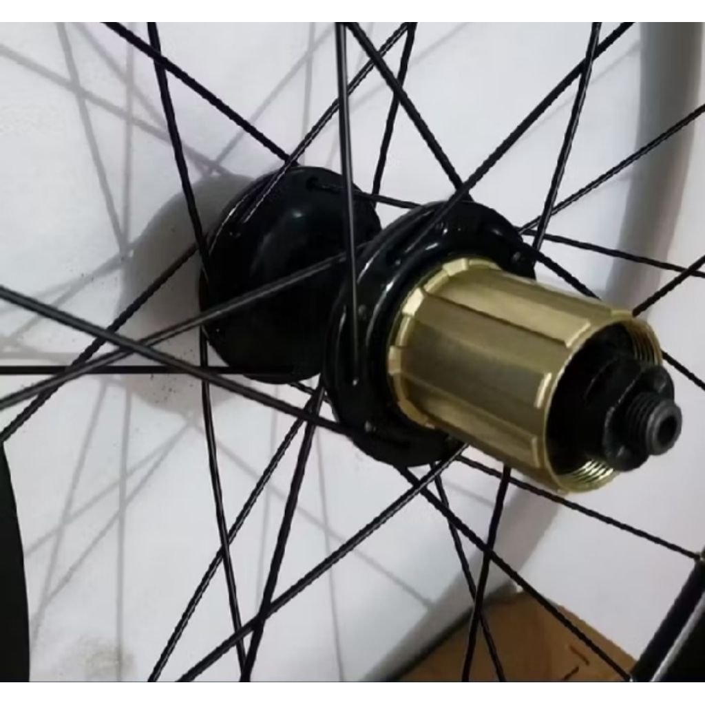 wheel set rim Seli 20 451 20+hitam v brake alloy