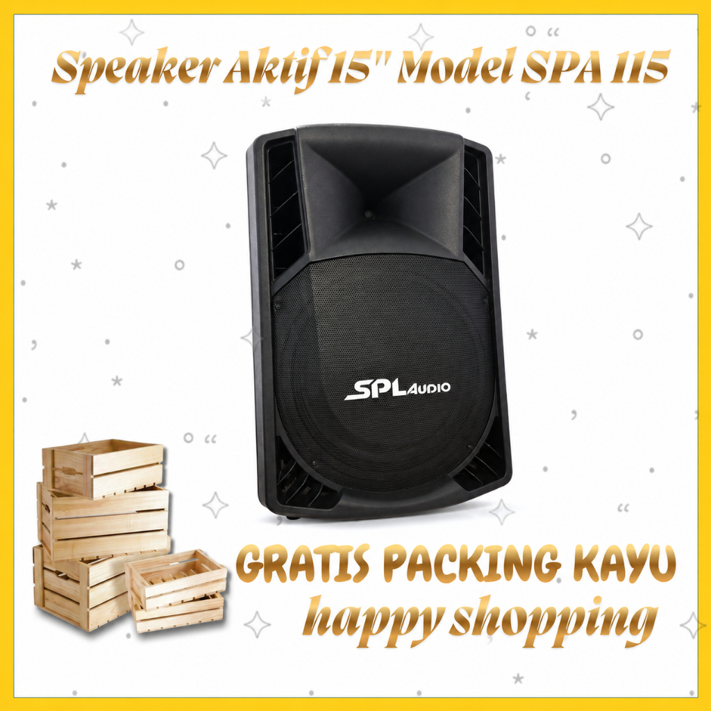 Speaker Aktif 15" SPL Audio Model SPA 115