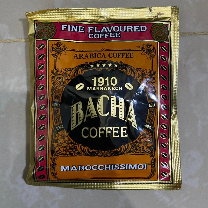 BACHA Coffee Arabica Coffee Satuan 12gr/pcs Marocchissimoi, Fine Flavoured Coffee Bacha