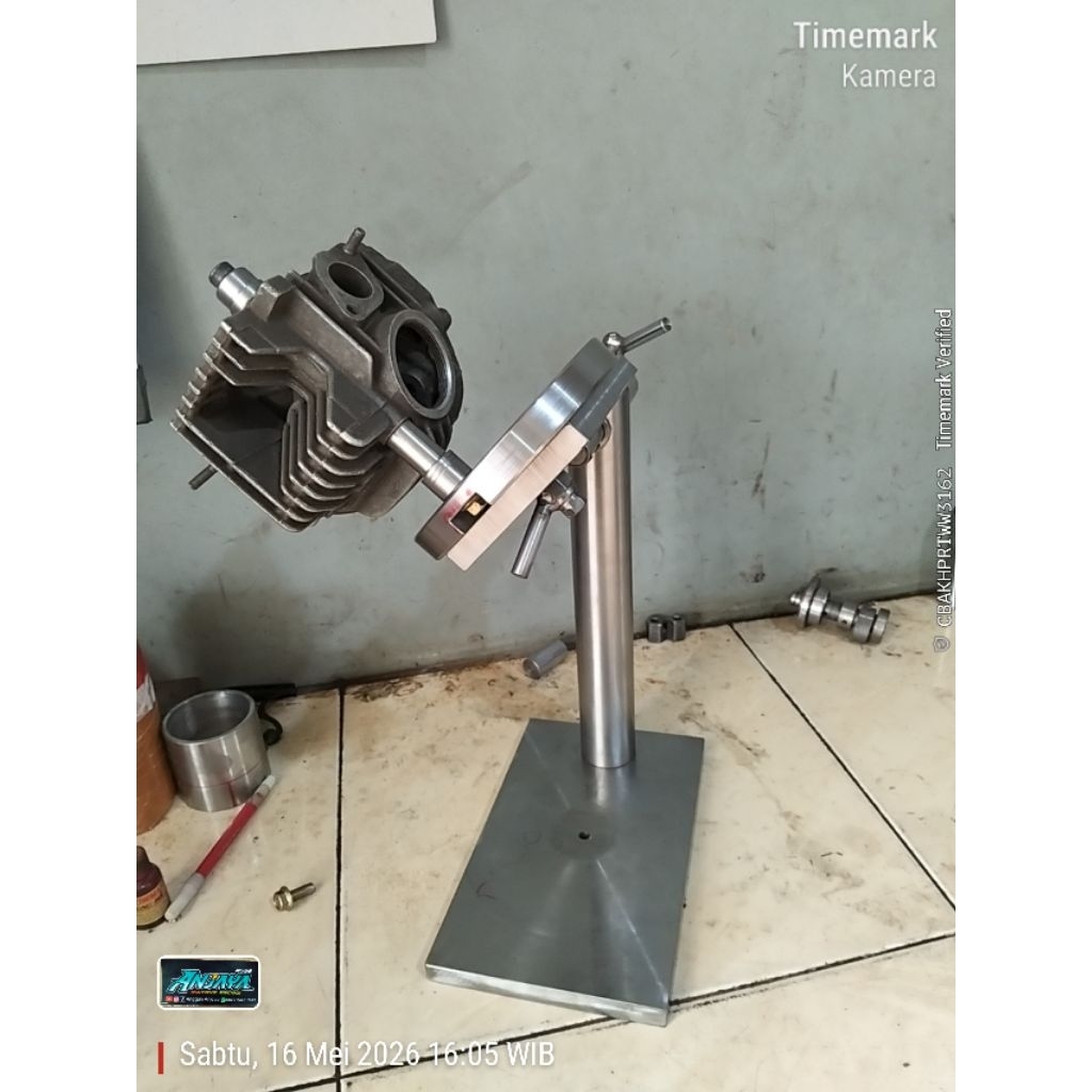STAN/dudukan/ jig porting semua head & blok motor