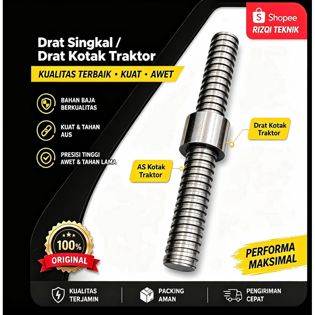 As Luku Drat Singkal/ As Drat Kotak Traktor