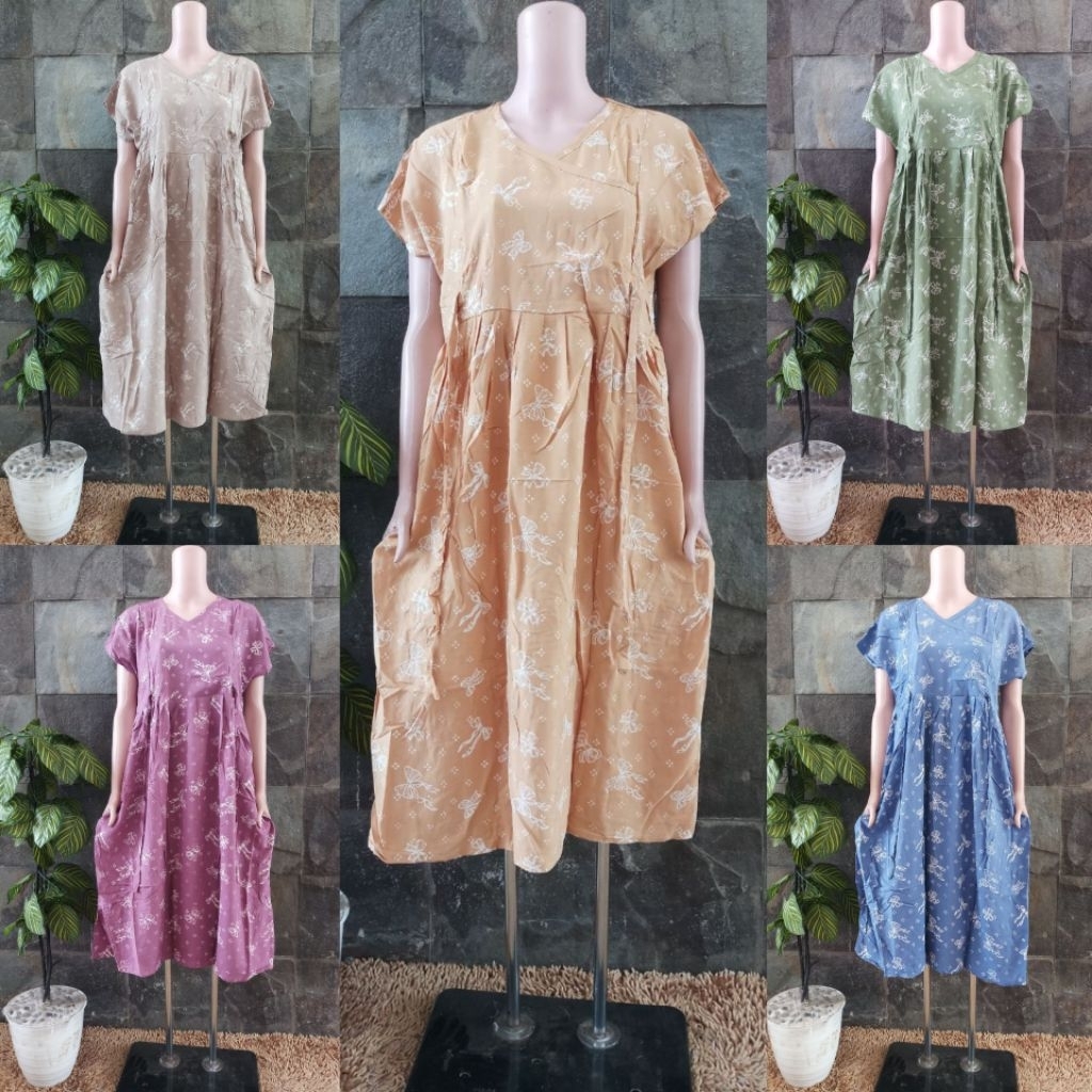 Daster Lupita Ld 98 cm Batik Qonita Pekalingan Original