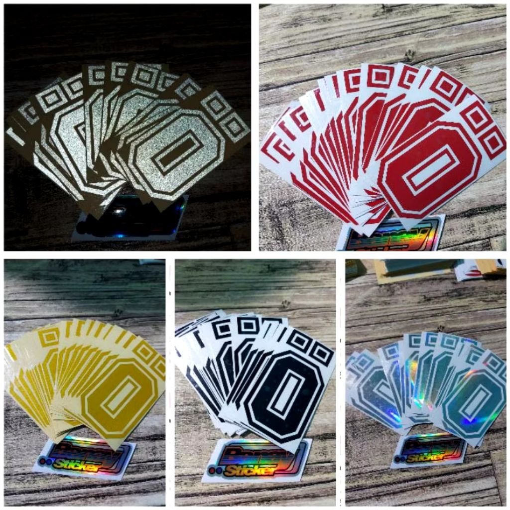 {Salamdaribinjai Racing}Sticker Logo O Ohlins Universal Motor bebek supra vario beat honda