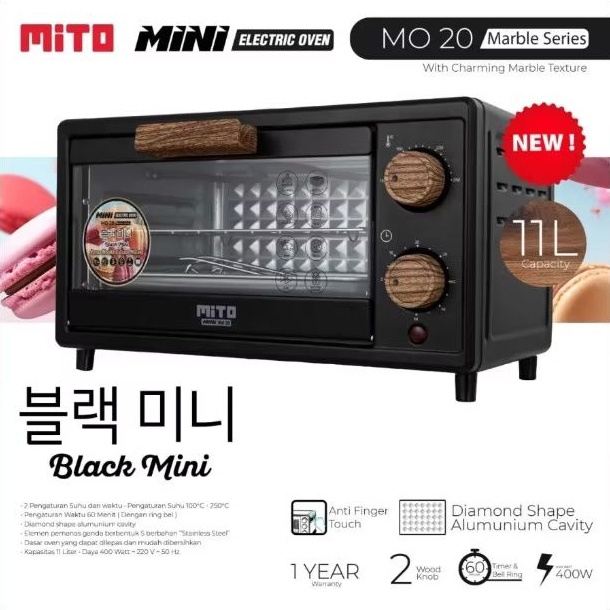 Mito Oven Mini MO 20 11 Liter / Oven Mito MO-20 Original