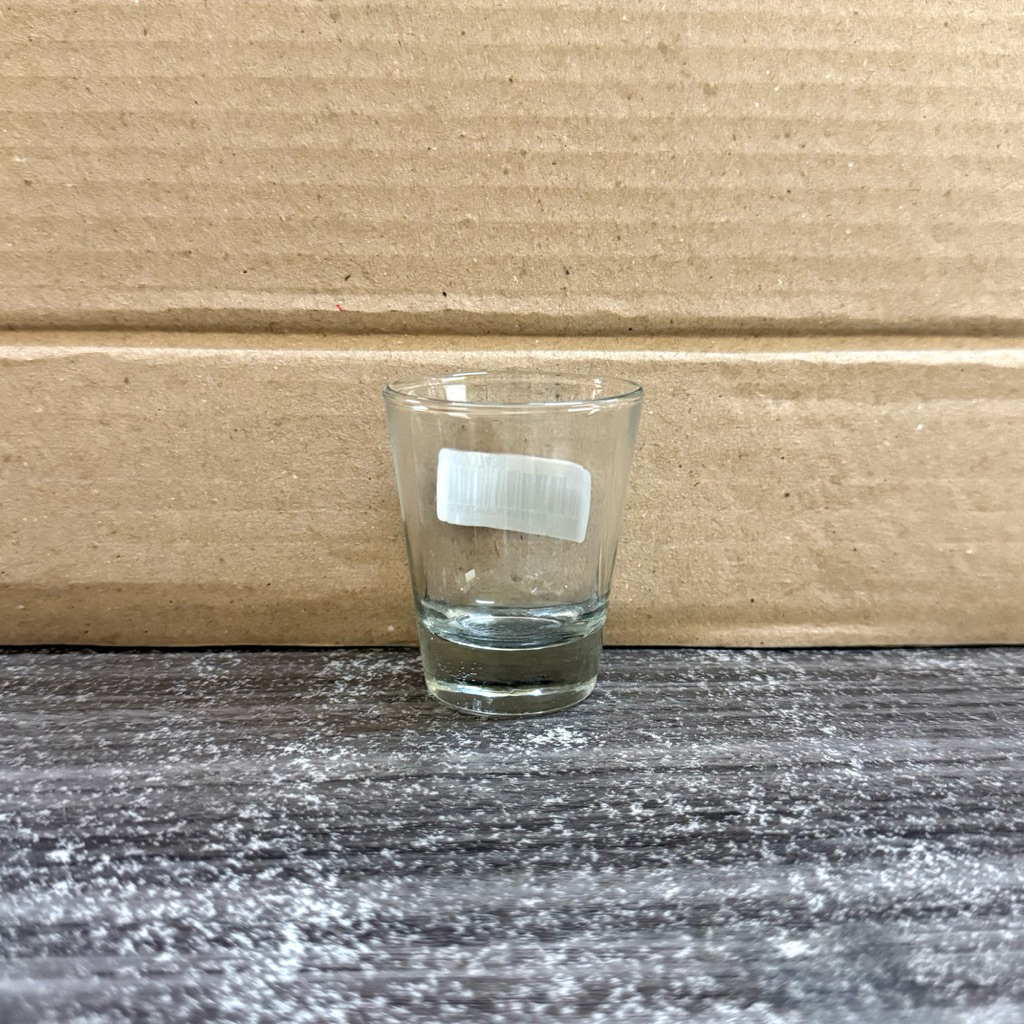 GELAS KACA SLOKI KECIL KEDAUNG AH-03 SLOKY BENING TRANSPARAN SHOT GLASS