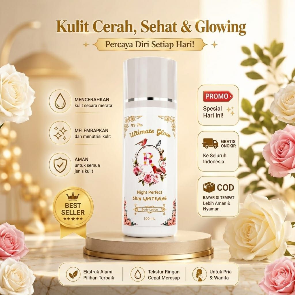 BPOM HB DOSTING ULTIMATE GLOW 7X LEBIH CEPAT DOSIS NIGHT EXTRA HB LOTION WHITENING PEMUTIH BADAN AMP