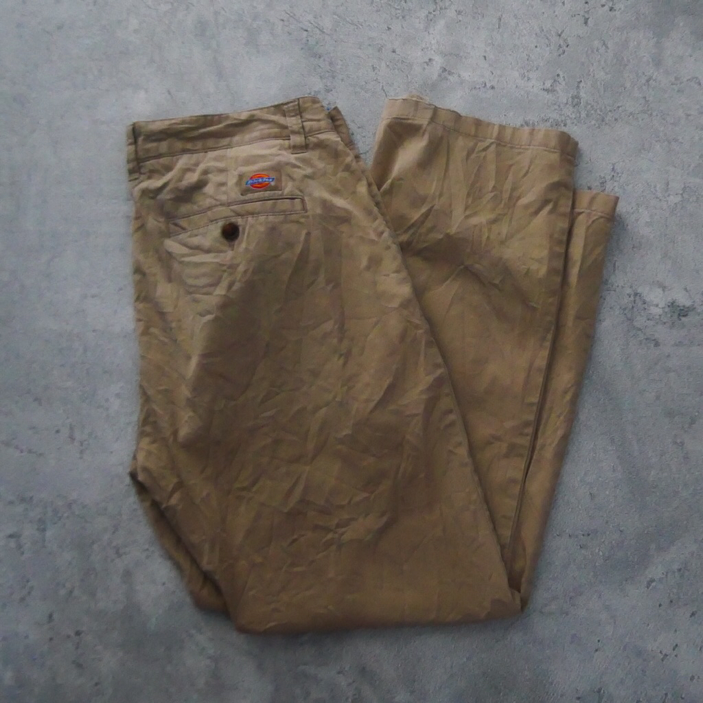 Khaki coloured Dickies chino pants