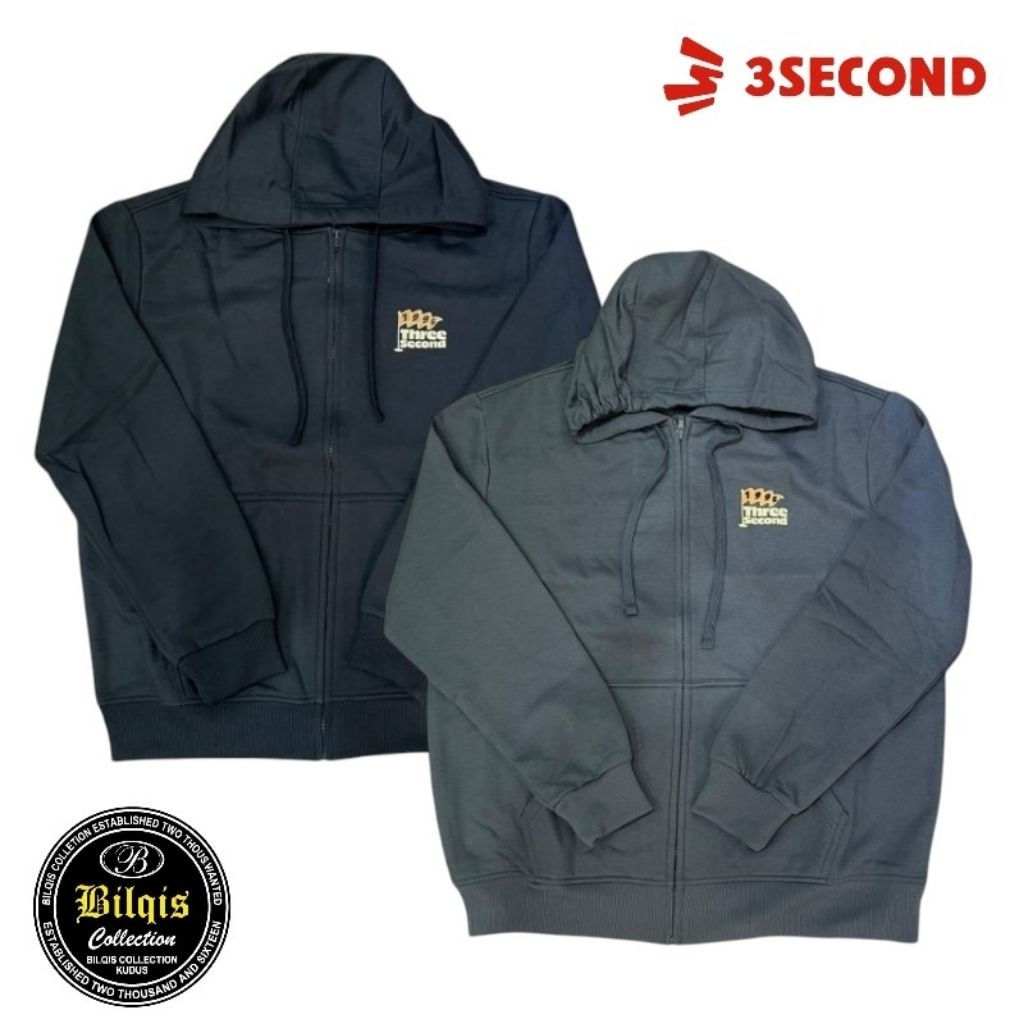 jaket 3second pria original