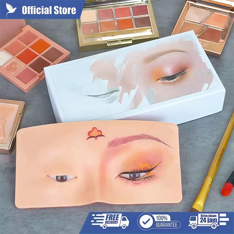 Alat Latihan Rias Wajah Silikon Topeng Silikon untuk Latihan Makeup