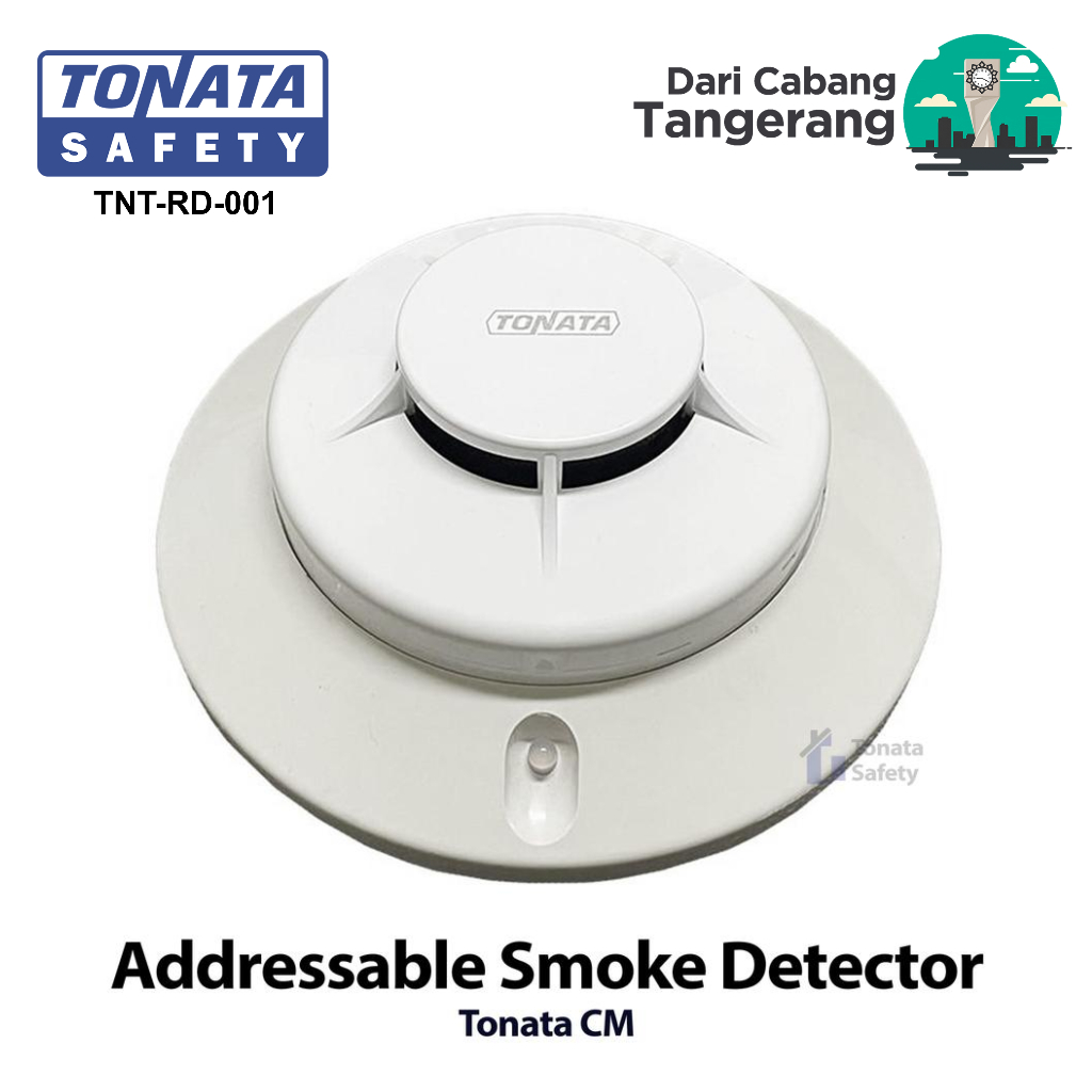 Full Addressable Smoke Detector Photoelectric Tonata CM